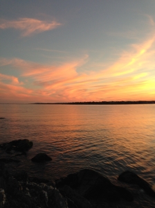 Betsy twilight on the bay