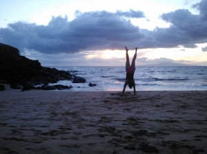 handstand kihei beach